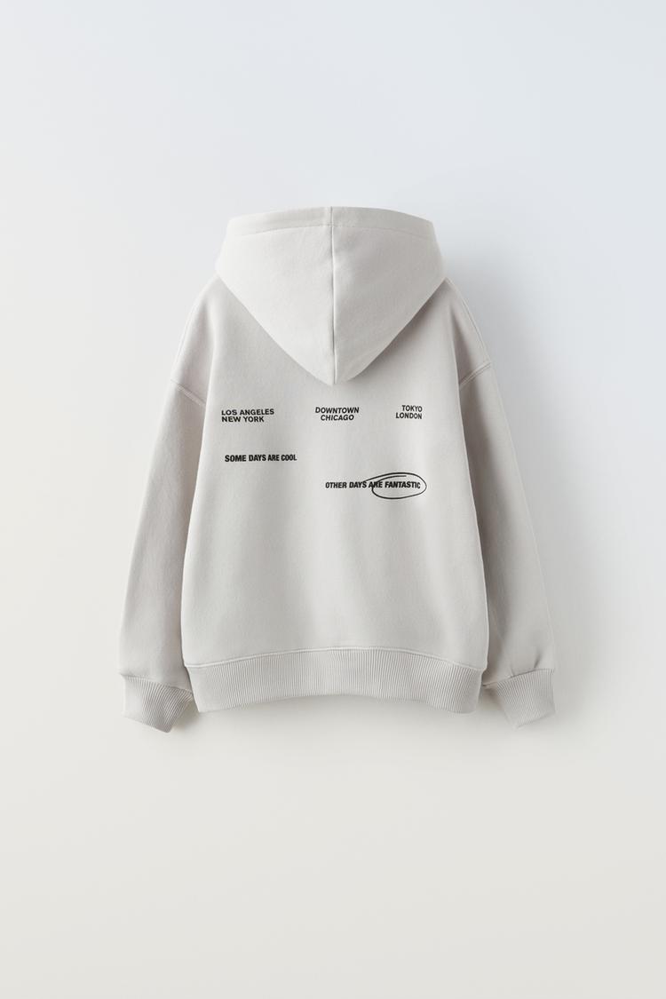 London hoodie zara sale
